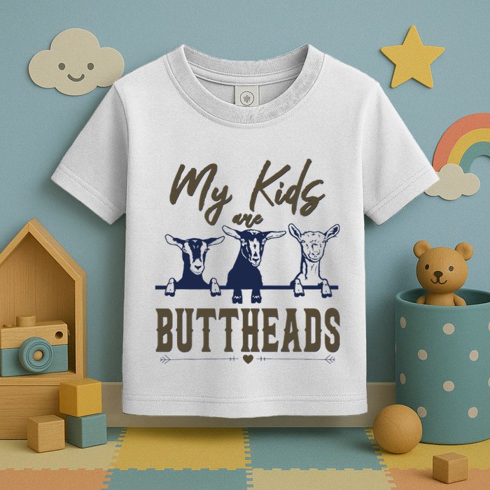 My Are Buttheads Funny Toddler T-Shirt