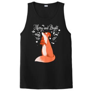 Merry And Bright Merry Christmas Santa Gnomes Squad Graphic Premium PosiCharge Competitor Tank