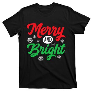 Merry And Bright Novelty T-Shirt