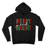 Merry And Bright Christmas Merry And Bright Vneck Hoodie