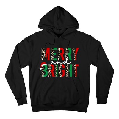 Merry And Bright Christmas Merry And Bright Vneck Hoodie