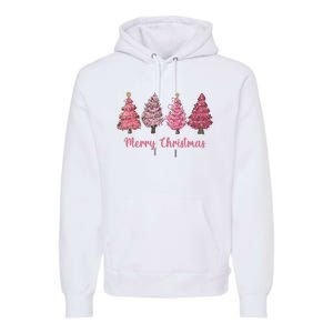 Merry And Bright Christmas Tree Christmas Tree Long Sleeve Premium Hoodie