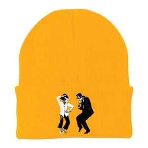 Monster And Bride Dancing Halloween Knit Cap Winter Beanie