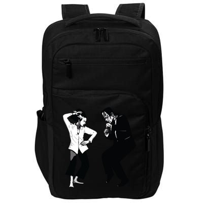 Monster And Bride Dancing Halloween Impact Tech Backpack