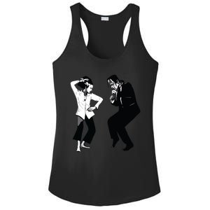 Monster And Bride Dancing Halloween Ladies PosiCharge Competitor Racerback Tank