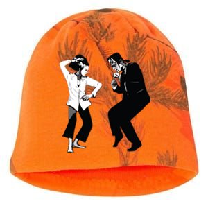 Monster And Bride Dancing Halloween Kati - Camo Knit Beanie