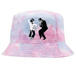 Monster And Bride Dancing Halloween Tie-Dyed Bucket Hat