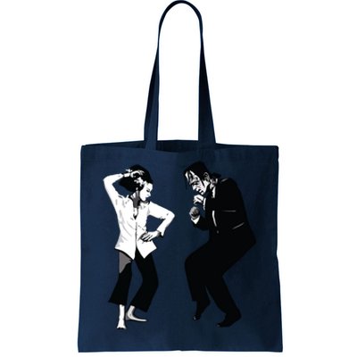 Monster And Bride Dancing Halloween Tote Bag