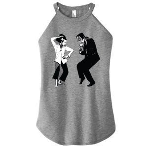 Monster And Bride Dancing Halloween Women's Perfect Tri Rocker Tank