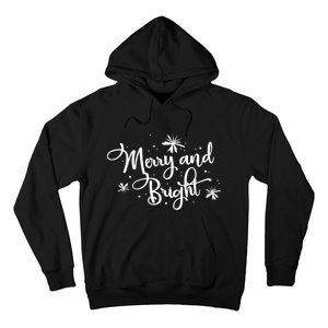 Merry And Bright Vneck Hoodie