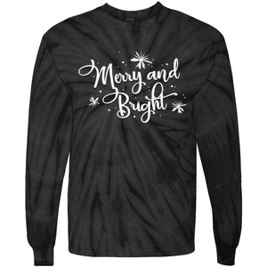 Merry And Bright Vneck Tie-Dye Long Sleeve Shirt