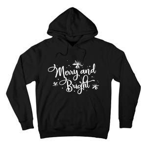 Merry And Bright Vneck Tall Hoodie