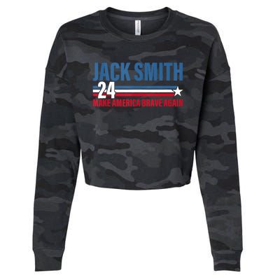 Make America Brave Again Jack Smith Fan Club 2024 Cropped Pullover Crew