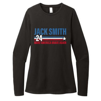 Make America Brave Again Jack Smith Fan Club 2024 Womens CVC Long Sleeve Shirt