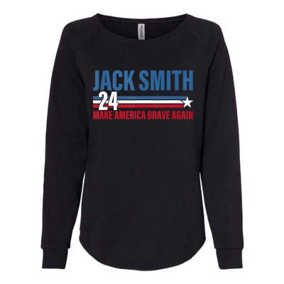 Make America Brave Again Jack Smith Fan Club 2024 Womens California Wash Sweatshirt