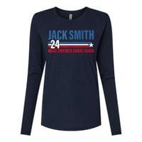 Make America Brave Again Jack Smith Fan Club 2024 Womens Cotton Relaxed Long Sleeve T-Shirt