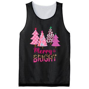 Merry And Bright Christmas Tree Christmas Costume Mesh Reversible Basketball Jersey Tank