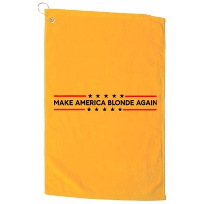 Make America Blonde Again Platinum Collection Golf Towel