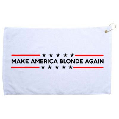 Make America Blonde Again Grommeted Golf Towel