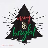 Merry And Bright Christmas Carol Holiday Party Singing Tree Flatbill Hat