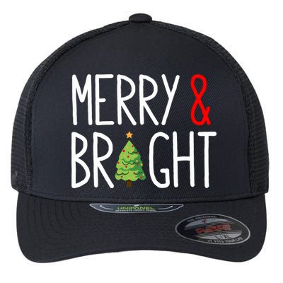 Merry And Bright Flexfit Unipanel Trucker Cap