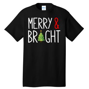 Merry And Bright Tall T-Shirt