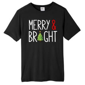 Merry And Bright Tall Fusion ChromaSoft Performance T-Shirt