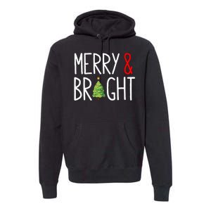 Merry And Bright Premium Hoodie