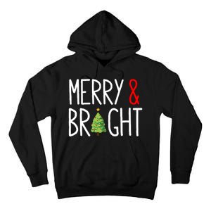 Merry And Bright Tall Hoodie