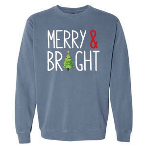 Merry And Bright Garment-Dyed Sweatshirt