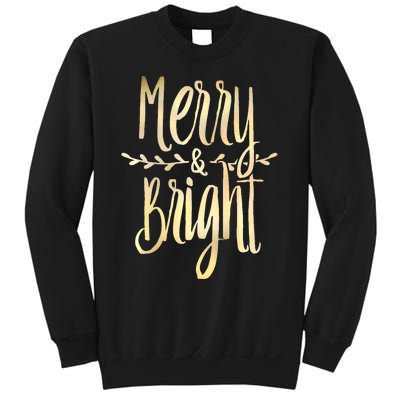 Merry And Bright Christmas Gifts Xmas Tree Premium Sweatshirt