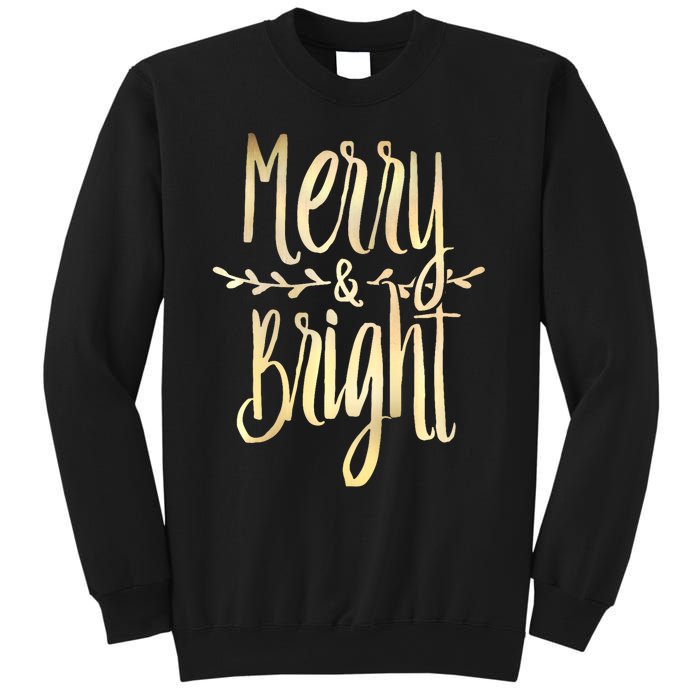 Merry And Bright Christmas Gifts Xmas Tree Premium Sweatshirt