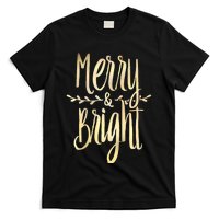 Merry And Bright Christmas Gifts Xmas Tree Premium T-Shirt