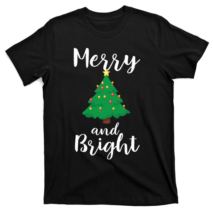 Merry And Bright Christmas T-Shirt