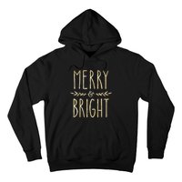 Merry And Bright Christmas Gifts Xmas Tree Hoodie