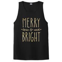 Merry And Bright Christmas Gifts Xmas Tree PosiCharge Competitor Tank