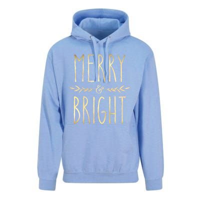 Merry And Bright Christmas Gifts Xmas Tree Unisex Surf Hoodie