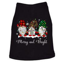 Merry And Bright Three Gnomes Christmas Lights Xmas Gift Doggie Tank