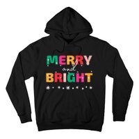 Merry And Bright Winter Holiday Christmas Hannukah Kwanzaa Premium Hoodie