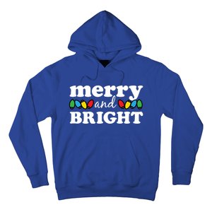 Merry And Bright Christmas Lights Hoodie Hoodie