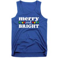 Merry And Bright Christmas Lights Hoodie Tank Top