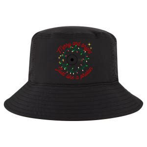 Merry And Bright Just Like A Photon Physics Christmas Cool Comfort Performance Bucket Hat