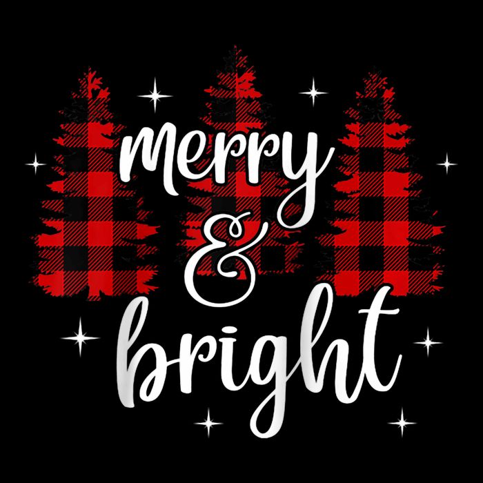 Merry And Bright Matching Family Gifts Xmas Trees Raglan Baseball Zip Tote Bag
