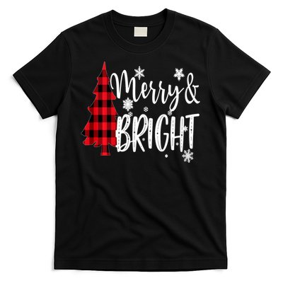 Merry And Bright Christmas Long Sleeve T-Shirt