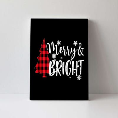 Merry And Bright Christmas Long Sleeve Canvas