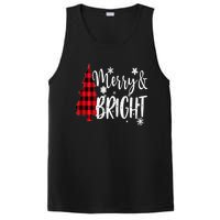 Merry And Bright Christmas Long Sleeve PosiCharge Competitor Tank