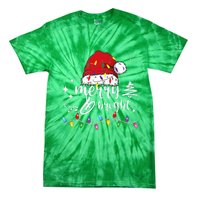 Merry And Bright Christmas Lights Xmas Tie-Dye T-Shirt