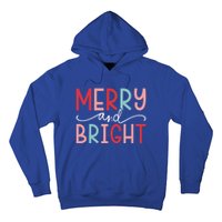 Merry And Bright Holiday Season Winter Vibes Christmas Gift Hoodie