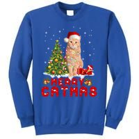 Meowy And Bright Merry Catmas Matching Pajamas Happy Family Great Gift Sweatshirt