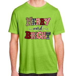 Merry And Bright Christmas Vibes Collection Tank Top Adult ChromaSoft Performance T-Shirt